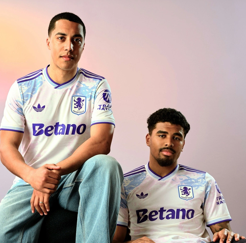 Aston Villas zweites Auswärtstrikot für die Saison 2025/26